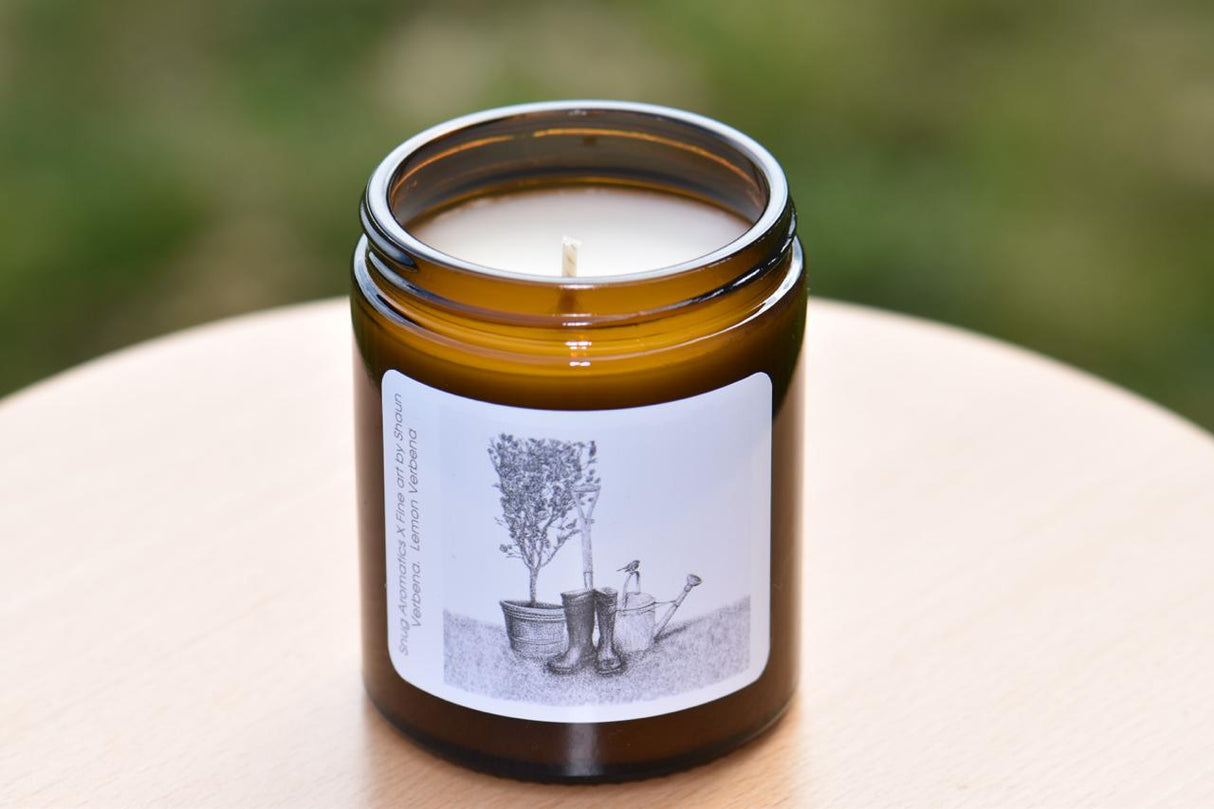 Gardening Day Candle