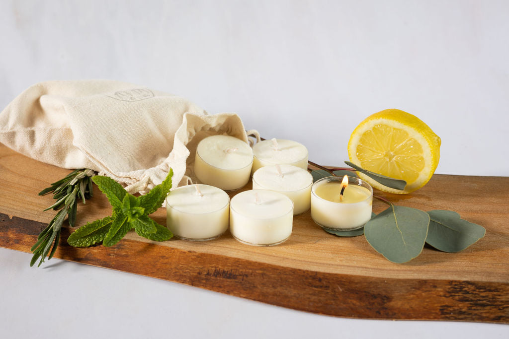 Tea Light Candles - Pack of 12 - Clarity