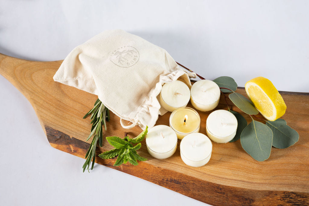 Tea Light Candles - Pack of 12 - Clarity