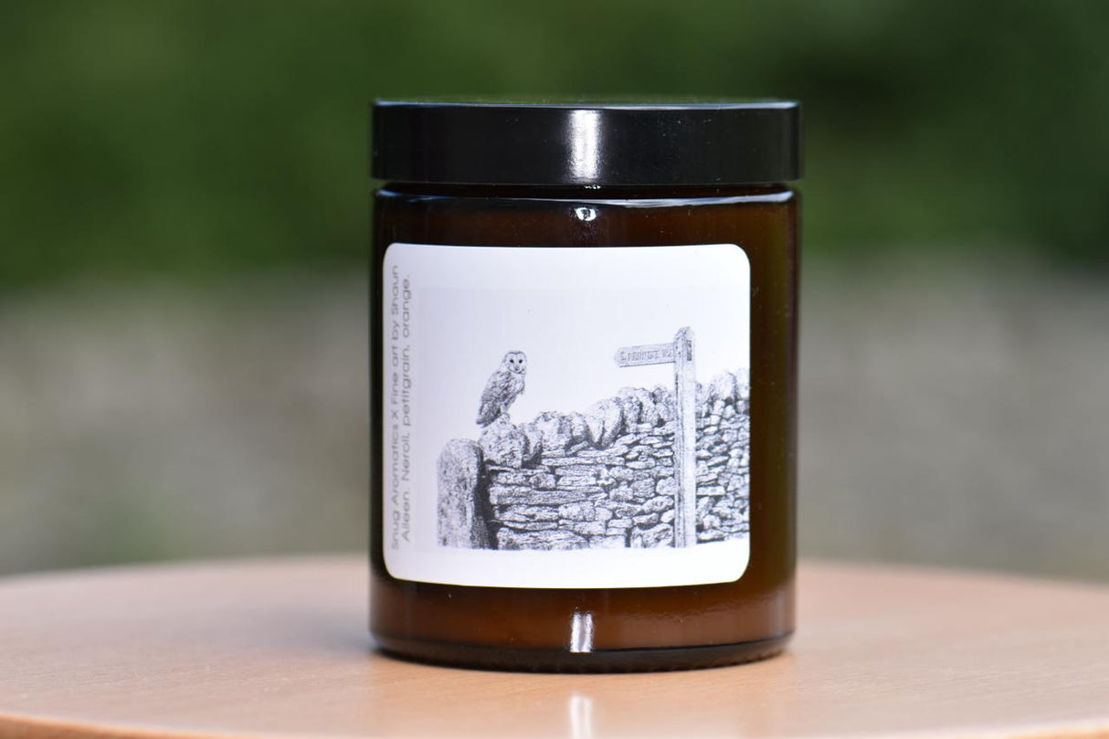 Barn Owl Candle