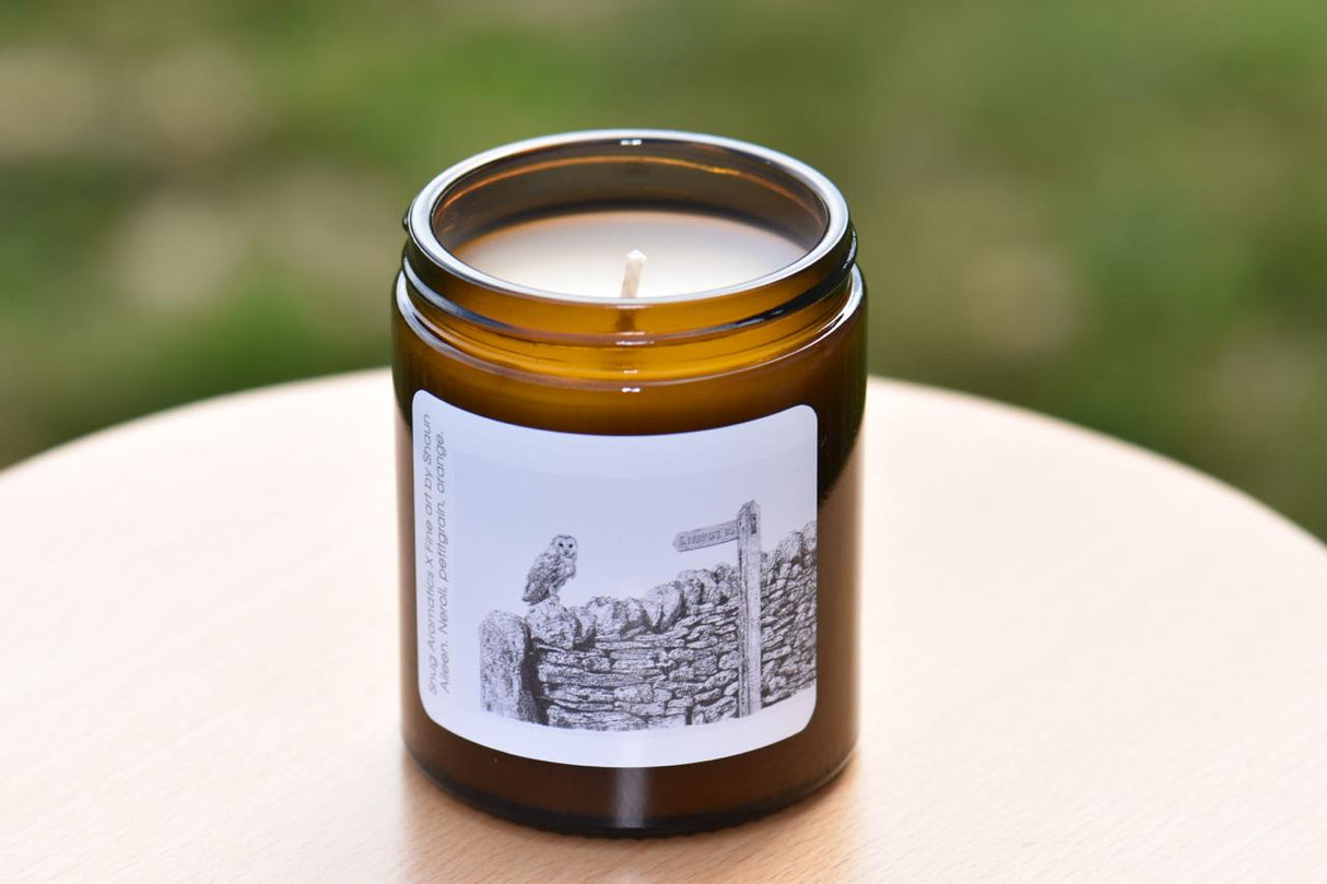 Barn Owl Candle