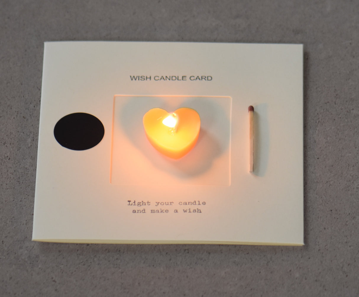 Wish Candle Card
