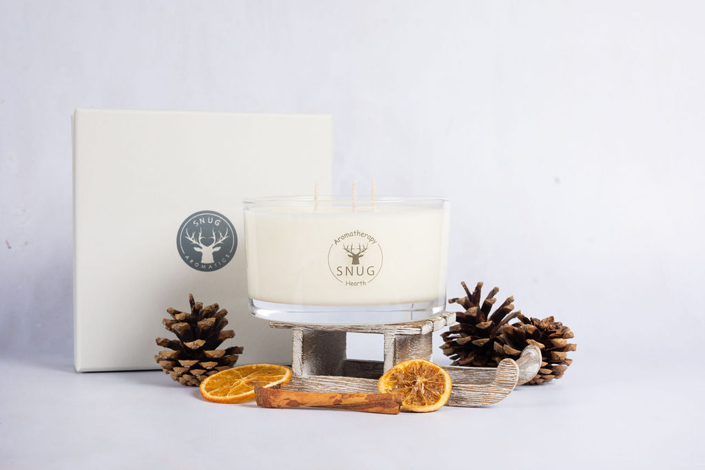 3 Wick Candle - Hearth