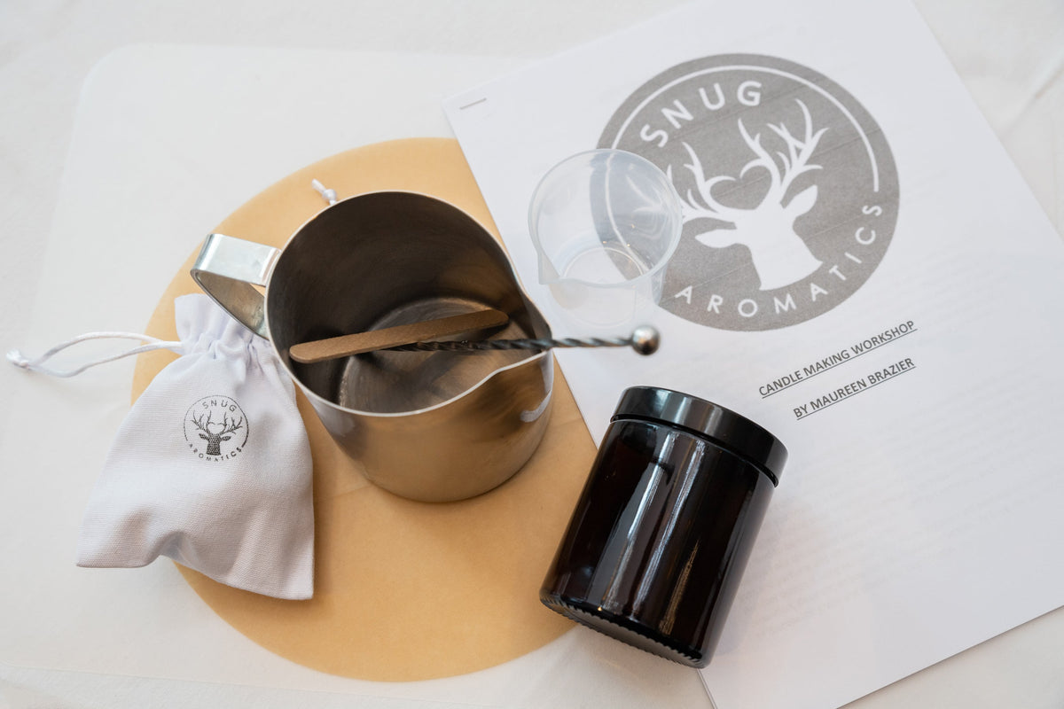 Candle Making 27th April 2024 snugaromatics