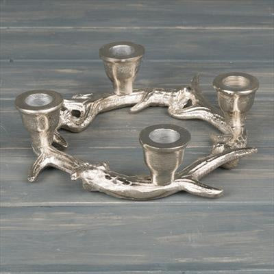Antler candle holder