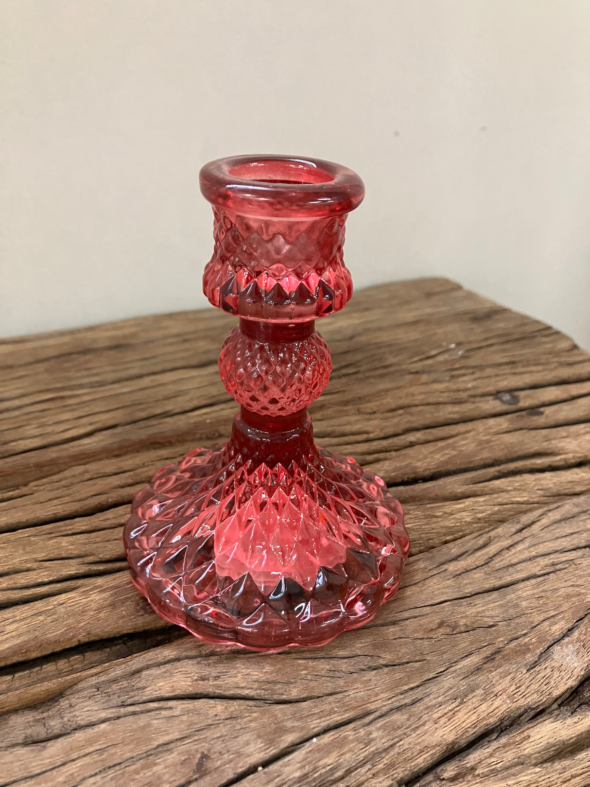 Jewel Glass Candle Holders