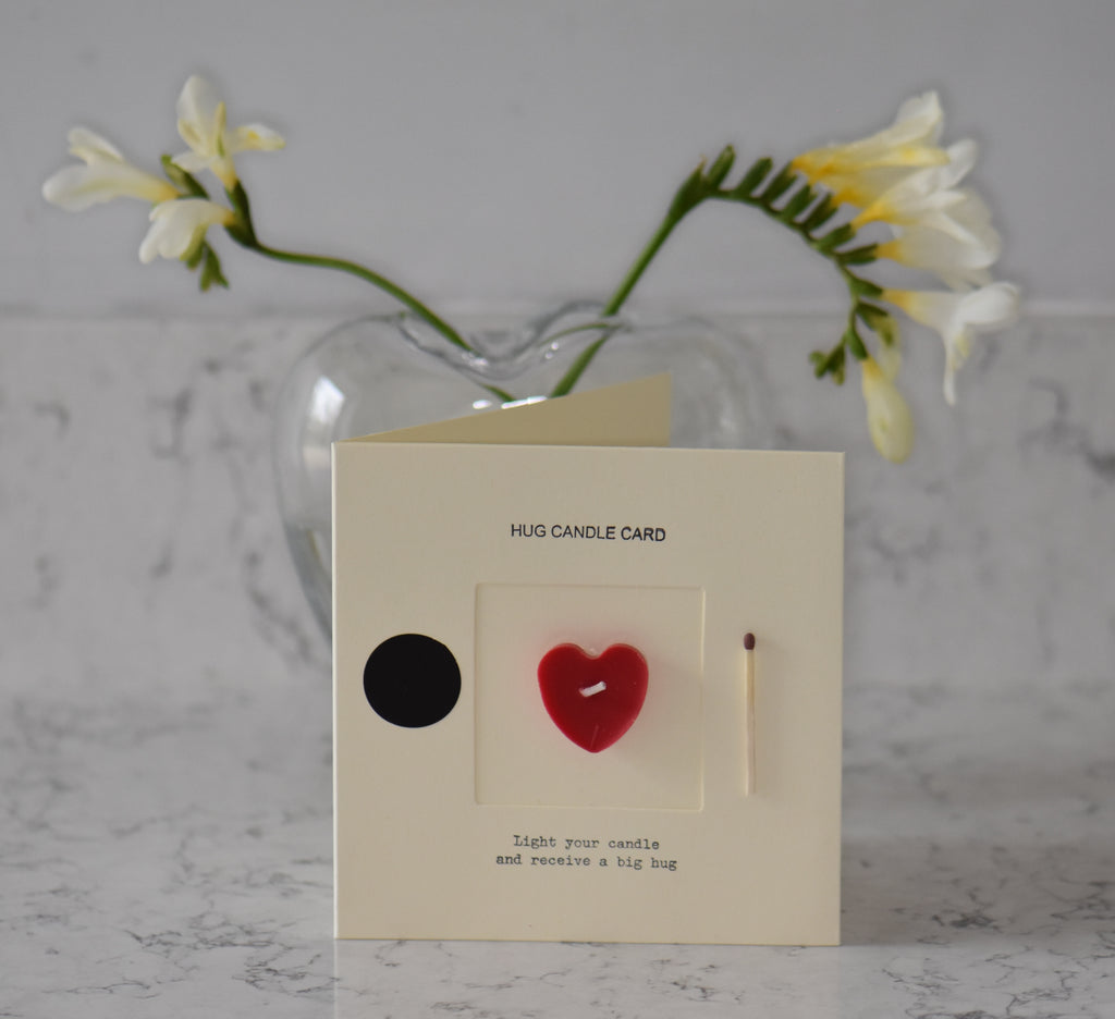 Hug Candle Card