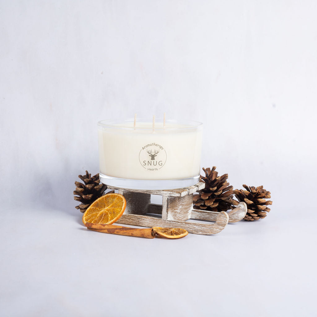 3 Wick Candle - Hearth