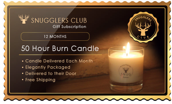 50 Hour Burn Candle - 12 Month Subscription as a Gift