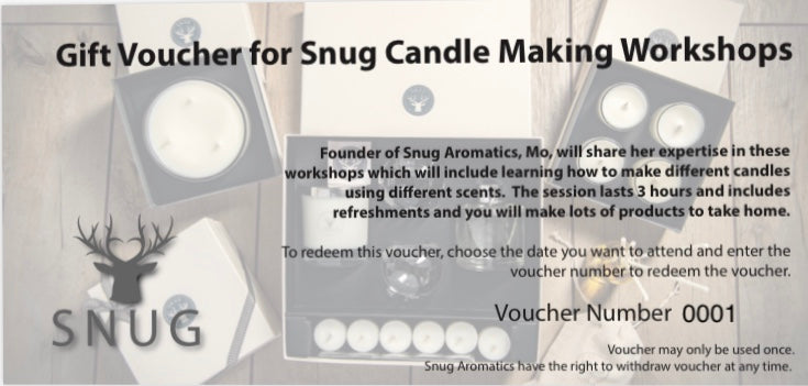 Candle Making Workshop - Gift Voucher